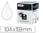 Etiqueta Adesiva Dymo Labelwriter para envio 104X159 mm. branca para Impressoras 4Xl e 5Xl.