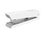 Agrafador Fellowes easypress Lx820 proteção antibacteriana. Capacidade 20 folhas. Usa agrafes 24/6 e 26/6. Cor branco
