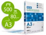 Papel Fotocopia Greening Din A3 80 Gr Embalagem De 500 Folhas
