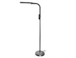 Candeeiro de Chão Q-Connect 15W com controlo remoto. Altura 154 cm., cor preto.