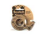 Fita Adesiva Scotch, medida Magic invisivel, medida 20 Mt. X 19 mm. ecológica em mini desenrolador.