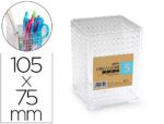Porta Lapis Plastiforte Organizer Quadrado N 5 75X75X105 Mm