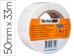 Fita Adesiva Tarifold para marcação e sinalização de chão, medida 33 Mt. X 50 mm. cor branco.