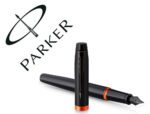 Caneta Parker Im Professional, anel laranja Aparo F em estojo de Oferta.