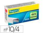 Agrafes Galvanizados Rapid. Tamanho N 10 Caixa 1000 unidades.
