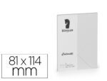 Envelope Rossler Coloretti C7. Cor cinza claro. Formato 81X114 mm. Pack de 5 unidades.