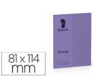 Envelope Rossler Coloretti C7. Cor lilás. Formato 81X114 mm. Pack de 5 unidades.