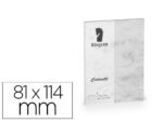 Envelope Rossler Coloretti C7. Cor mármore cinza. Formato 81X114 mm. Pack de 5 unidades.