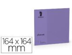 Envelope Rossler Coloretti quadrado grande. Cor lilás. Formato 164X164Xmm. Pack de 5 unidades.