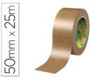Fita Adesiva Tesa eco para embalagem ultraforte. Cor Kraft, medida 25 Mt. X 50 mm.