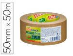 Fita Adesiva Tesa eco para embalagem papel, cor Kraft, medida 50 Mt. X 50 mm.