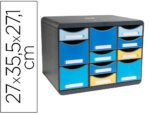 Bloco Classificador Secretária Exacompta Store Box Multi 12.