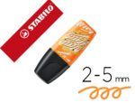 Marcador Fluorescente Stabilo Boss mini By Snooze One, cor laranja.