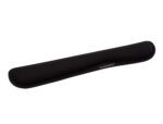 Apoio de Pulsos Q-Connect Memory Foam para teclado. Cor preto, formato 460X85X25 mm.
