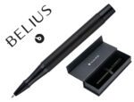 Roller Belius mm.toppable preto. Tinta preta, caixa design.