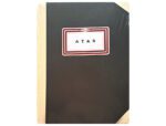 Livro de Atas, formato A4 com 50 folhas.