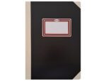 Livro de Entrada e Saída de correspondência. Formato A4, com 100 folhas.