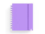 Caderno Carchivo Ingeniox Foam, formato A4, com 80 folhas, quadrículado. Capa cor violeta.