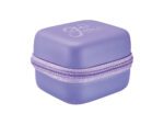 Bolsa protetora Colop para impressora e-Mark fecho de correr. Cor malva.