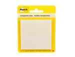 Bloco de Notas Adesivas Post-It 600 73X73 mm. Com 36 folhas. Cor transparente .