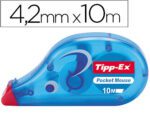 Corretor de Fita Tipp-ex Pocket Mouse 4,2 mm. X 9 metros.