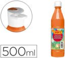 Guache Líquido Jovi 500 ml., cor laranja.