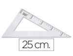 Esquadro Liderpapel Triangulo Plastico 25 Cm