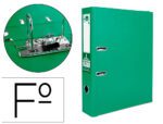 Pasta De Arquivo De Alavanca Liderpapel Documenta Pvc Folio Lombada 75 Mm Verde