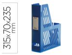 Porta Revistas Archivo 2000 De Plastico Com Identificacao, Azul