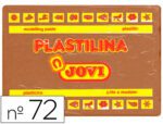 Plasticina Jovi 72 350 Gr Castanho