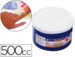 Pintura a Dedos Jovi 500 ml., cor azul.