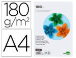 Cartolina Liderpapel, formato A4, gramagem 180 grs. Cor, com 100 folhas. Cor branco