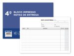 Bloco de Entregas Duplicado. Formato 155X215 mm.