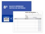 Bloco de Entregas Duplicado. Formato 105X155 mm.
