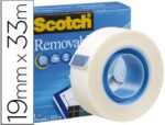 Fita Adesiva Scotch removível. Medida 33Mtx19mm.