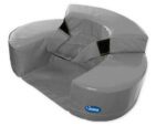 Cadeira Sumo Didactic Bebe 60X15 cm. Cor cinza.