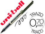 Marcador Uni-Ball Roller Ub-157. Cor preto 0,7 mm.