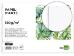 Blocosenho Liderpapel Verona espiral 230X325mm. Com 20 folhas. Cor branco.