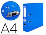 Pasta De Arquivo De Alavanca Liderpapel Documenta Pvc Din A4 Lombada 75 Mm Azul
