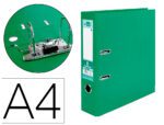Pasta De Arquivo De Alavanca Liderpapel Documenta Pvc Din A4 Lombada 75 Mm Verde