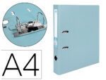 Pasta De Arquivo De Alavanca Liderpapel Documenta Pvc Din A4 Lombada 52 Mm Cinza