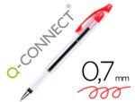 Esferográfica Q-Connect Delta, cor vermelha.