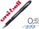 Marcador Uni-Ball Roller Sx-210. Cor azul.