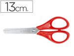 Tesoura Escolar Q-Connect Compontas Redondas 130 Mm