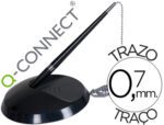 Esferográfica Extensivel Q-Connect, com suporte.