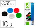 Iman de Sinalização Q-Connect, com 3,5 cm. Cor Cor cores sortidas