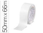 Fita Adesiva Q-Connect polipropileno branca, medida 66 Mt. X 5 cm.