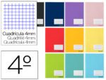 Caderno Escolar Liderpapel agrafado. Com 80 folhas, formato A4, A5. Gramagem 60 grs., cores sortidas.
