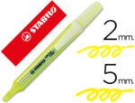 Marcador Fluorescente Stabilo Swing Cool, cor amarelo.