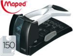 Furador Maped grande, capacidade 150 folhas.
